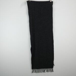 Pendleton Wool Scarf Gray 100% Pure Virgin Wool Unisex Made in USA